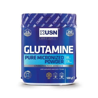 USN Acides Aminés Glutamine 500 g NTT