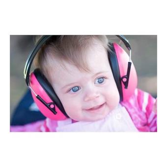 Casque anti bruit pour bébés et enfants rose : Alecto