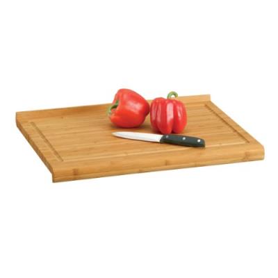 Zeller 2057769 planche à découper avec rebord en bambou marron 48 x 38 x 3 cm