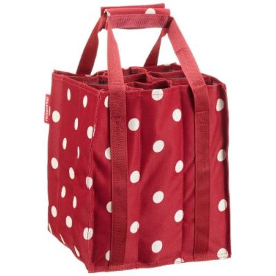 REISENTHEL CA1114 SAC À BOUTEILLES BOTTLEBAG (RUBIS À POIS)