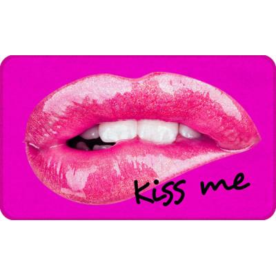 Tapis velours 45x75 photoprint KISS ME