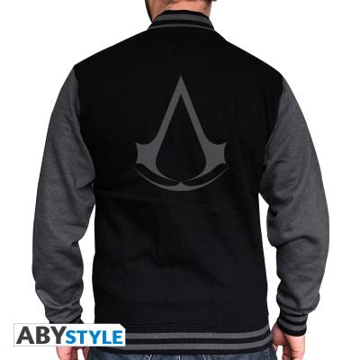 ASSASSIN'S CREED - Sweat Crest homme black/dark grey (M)
