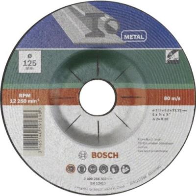Bosch 2609256337 Meule à Ébarber à Moyeu Déporté pour Métaux Diamètre 125 Mm Diamètre D'Alésage 22,23 Epaisseur 6 Mm
