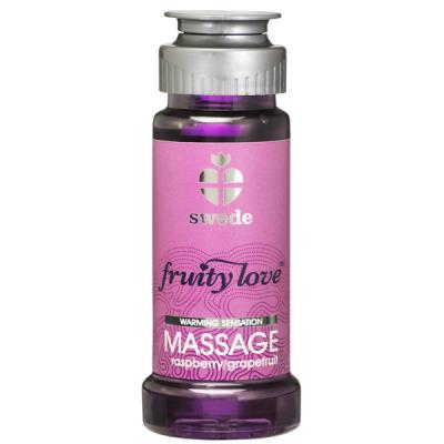 Swede Huile Massage Framboise Pamplemousse 50 ML