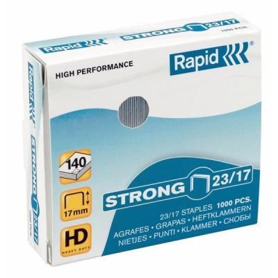 RAPID Boîte de 1000 Agrafes 23/12mm Strong