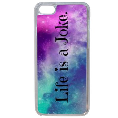 Coque Rigide Life Is A Joke Galaxie Apple iPhone 7 Plus