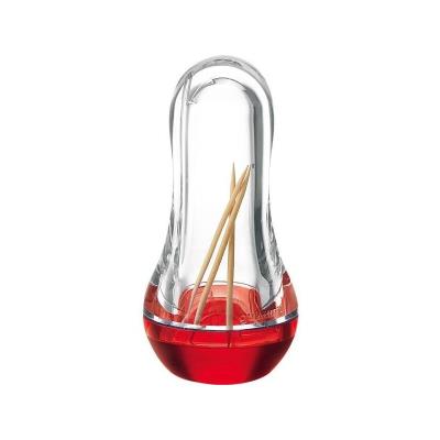 Porte pics, Distributeur de cure-dents rouge Guzzini