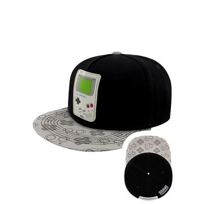 Nintendo Casquette Gameboy Rubber Patch noir
