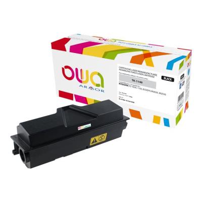 OWA - zwart - gereviseerd - tonercartridge (alternatief voor: Kyocera TK-1140)