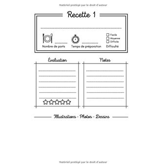 Cahier de Recettes : Carnet pour 100 recettes à compléter - Livre de  Cuisine personnalisable - 106 pages Format A4 NLFBP Editions - broché -  NLFBP Editions - Achat Livre