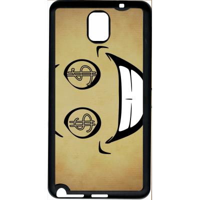 Coque samsung note 3 smiley cupide dollars