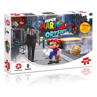 Winning Moves Puzzle Super Mario Odyssey 500 pièces