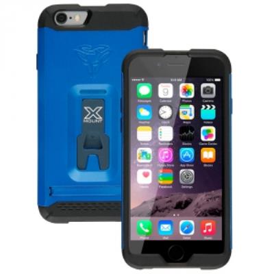 Coque Rigide Armor-X CX-Mi6 X-Mount pour iPhone 6 / 6S - Bleu Dynamique