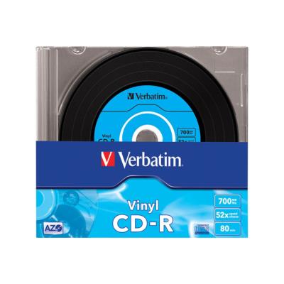 Pack de 10 CD-R Verbatim AZO 700MB 52X VIN