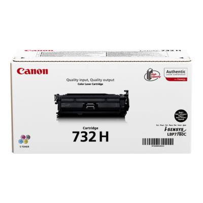 Canon 732 BK H - hoge capaciteit - zwart - origineel - tonercartridge