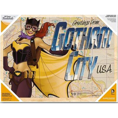 Poster DC Comics Verre Trempé Bombshells Batgirl 30X40cm