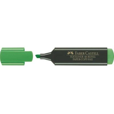 Faber-Castell 154863 Bo&icirc;te de 10 marqueurs fluorescents Textliner 48 Vert