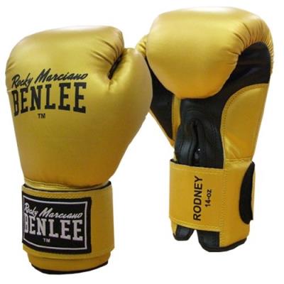 Benlee rodney gants de boxe or noir 10