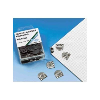Wedo coins de lettre, en m?tal brillant 112 154