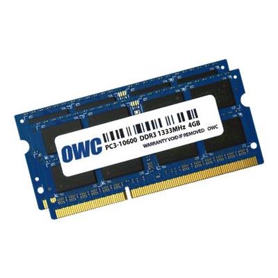 Other World Computing - DDR3 - 8 GB : 2 x 4 GB - SO DIMM 204-PIN