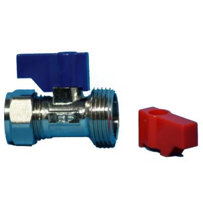 Plumb-pak robinet de machine à laver/lave-vaisselle connecteur droit pour robinet 15 mm x 3/4 "