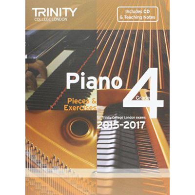 Piano 2015-2017: Grade 4: Pieces & Exercises (Piano Exam Repertoire) (With Free Audio CD) - [Version Originale]