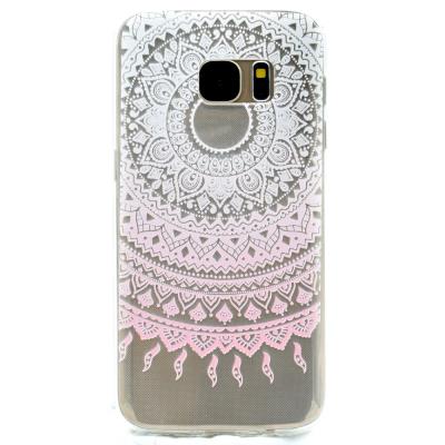 Coque en TPU pour Samsung Galaxy S7 G930 - Mandala Fleur