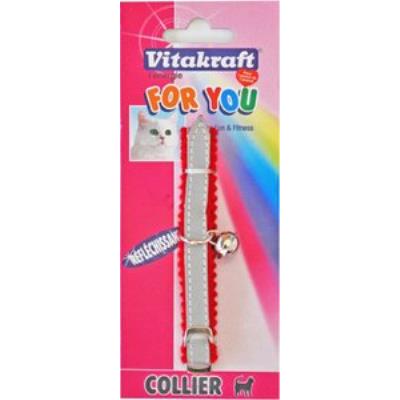 Collier Chat Réfléchissant Avec Clochette- Vitakraft