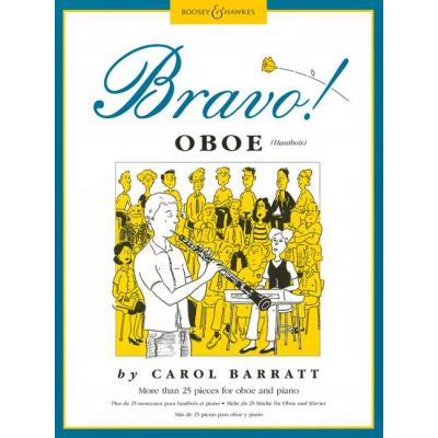Partitions classique BOOSEY & HAWKES BARRATT CAROL - BRAVO! OBOE - OBOE AND PIANO Hautbois