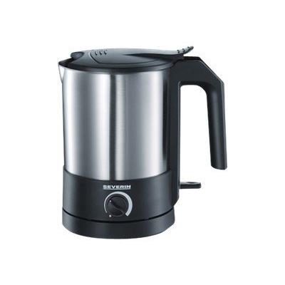 SEVERIN WK 3369 - waterkoker - opgeruwd roestvrij staal/zwart