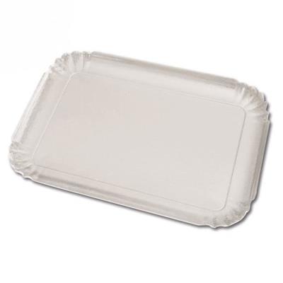 Guardini lot de 3 plateaux en carton rectangulaire blanc