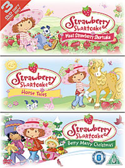 Strawberry Shortcake - Meet Strawberry Shortcake / Horse Tales / Berry Merry Christmas , (Animated)