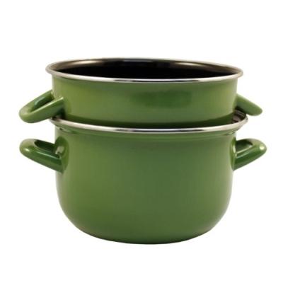 baumalu 312873 marmite à moules 24 cm vert