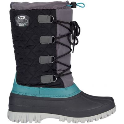bottes de neige Winter Wanderer unisexe noir/gris