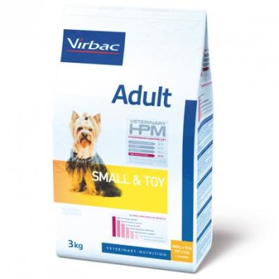 Croquettes virbac adult dog small & toy sac 3 kg