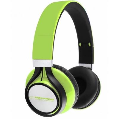 Esperanza eh159g freestyle audio stereo headphones with volume control 2m