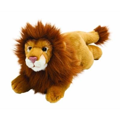 Classique lion en peluche - taille moyenne de la gamme yomiko