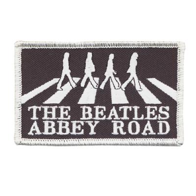Patches Woodbrass Club PATCH BEATLES MOTIF:  ABBEY ROAD - 9 CM X 4 CM