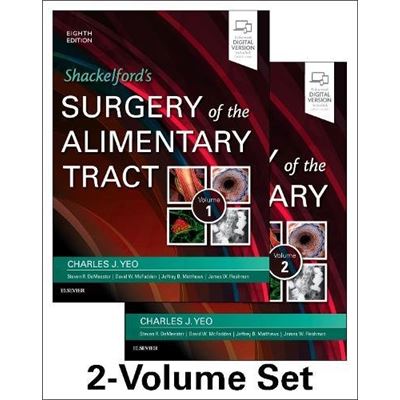 Shackelford'S Surgery Of The Alimentary Tract, 2 Volume Set, 8E
