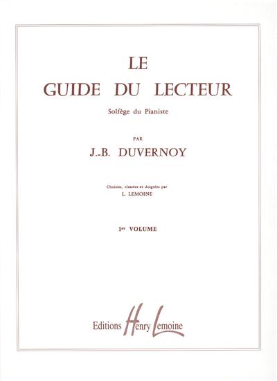 GUIDE DU LECTEUR VOL 1