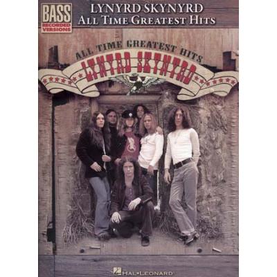 Partitions variété, pop, rock... HAL LEONARD LYNYRD SKYNYRD - ALL TIME GREATEST HITS - BASS TAB Basse tablatures