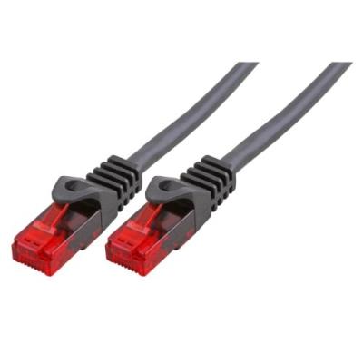 Bigtec 2m cat.5e ethernet lan câble droit,noir (rj45, cat 5e, twisted pair utp, 1000 mbit s) 2 x rj45 prise mâle