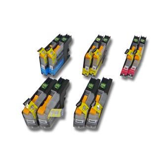 Brother LC123 - Pack 3 cartouches d'encre C/M/Y - ORIGINALE