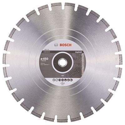 Bosch Disque à Tronçonner Diamanté Standard For Asphalt (450 X 25,40 X 3,2 X 10 Mm)