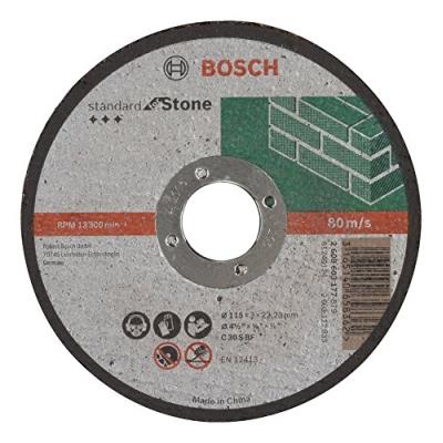Bosch Bosh 2608603177 Disque à Tronçonner à Moyeu Plat Standard For Stone C 30 S Bf 115 Mm 22,23 Mm 3,0 Mm