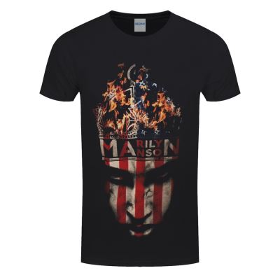Marilyn Manson T-Shirt Crown Homme Noir - Taille XL