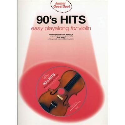 Junior Guest Spot 90'S Hits Pour Violon + Cd