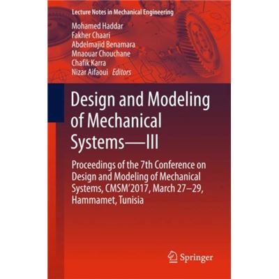 Design & Modeling Of Mechanical Systems