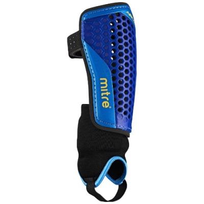 Mitre aircell carbon protège-tibias bleu cyan jaune s