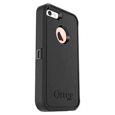 Iphone SE. Otterbox Defender coque robuste antichoc pour Iphone 5/5S/SE, Noir